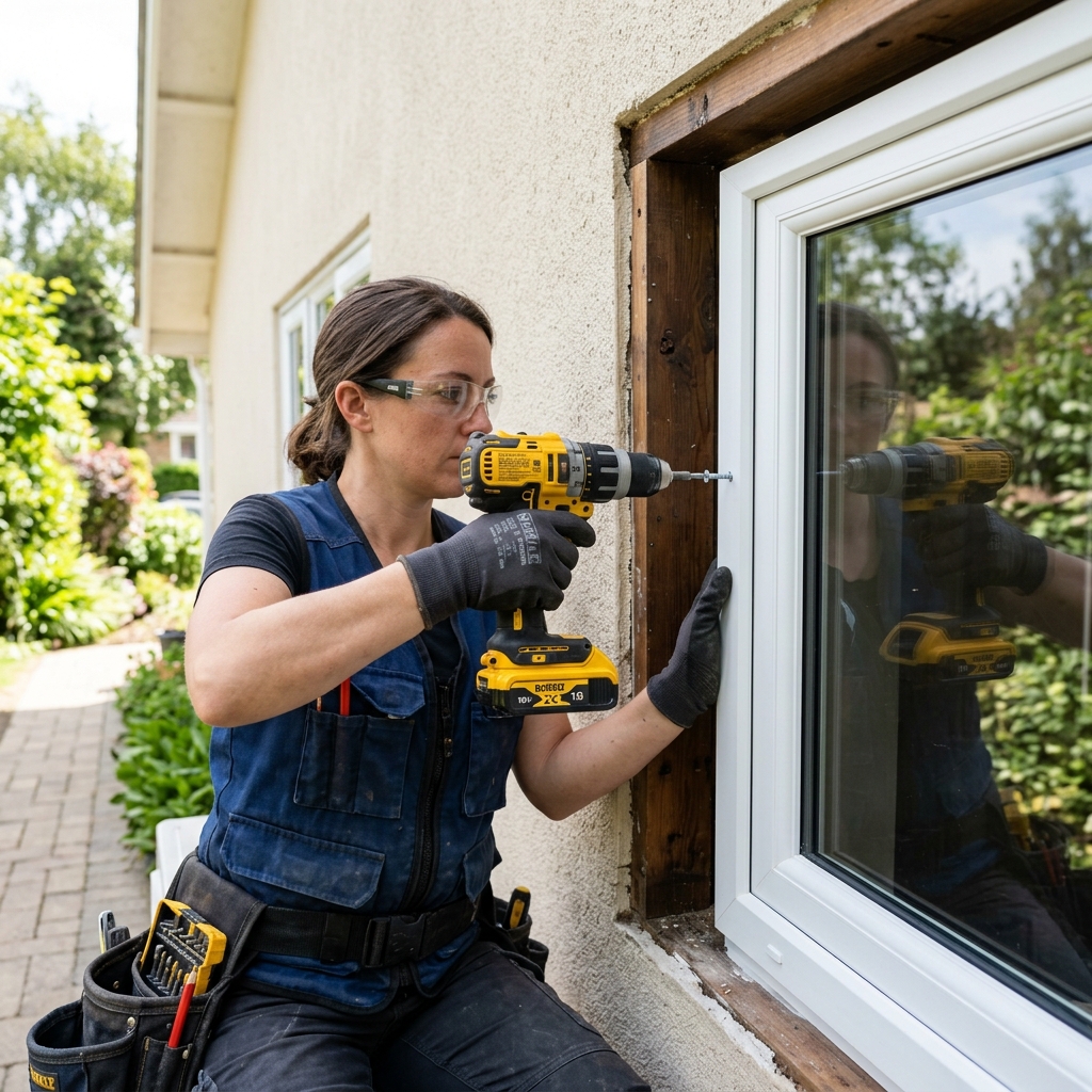 Professional window installation